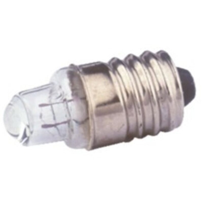Confezione da 100 pz. lampadine filettate E10 Vetro con 2,2 V . 12.355/2.2/0.25 8430552074983 - Electro Dh