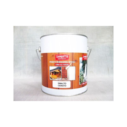 Vernice Smalto Cerato All'Acqua Per Interni Ed Esterni Rosso Vino 226 Ral 3005 Da Lt 2,5 - ZAMBOTTO VERNICI precio