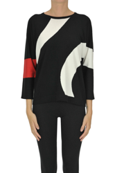 Viscose-blend pullover precio
