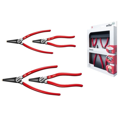 Wiha Set di pinze Classic Circlip, 4 pz (Z 99 0 007 01) - 34708