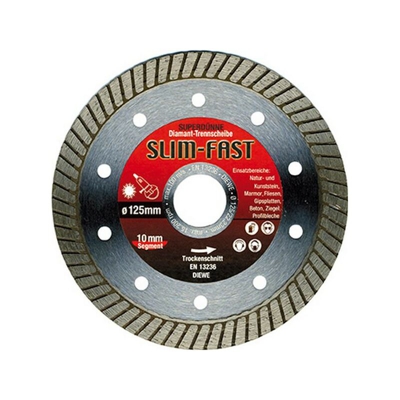 Foro Di Disco Di Taglio Del Diamante Slim-Fast Ø X 115 X 22,23 Millimetri, Spessore. 1,4 Millimetri - DIEWE