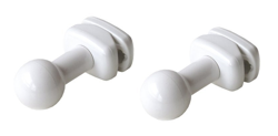 Pika' 2 appendini per radiatori liu' sfera colore bianco en oferta