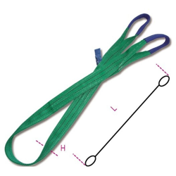 Nastro Sollevamento Ton.2 Verde Mt.6 - ROBUR características