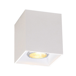 QAZQA Faretto qubo - Moderno - Alluminio - Bianco - Cubo/Quadrato Max. 1 x Watt precio