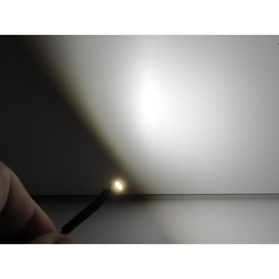 10 Pezzi Micro Mini Lampada Led Con Filo 12V Smd 3528 Colore Bianco Luci Spia Per Auto Jeep - LEDLUX