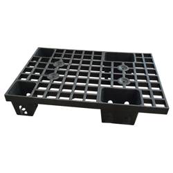 Socepi - Pallet in plastica portata 700 kg EXPORT Misura cm 40x60 Colore Nero precio