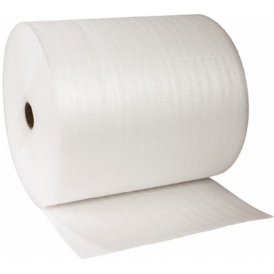 Rotolo bobina in PE espanso FOAM, materassino per imballaggio Altezza cm 125 Lunghezza mt 500 Spessore mm 1 - SOCEPI