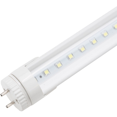 Tubo LED 120Cm T8 Testa Girevole 18W 1673Lm 30.000H | Bianco Caldo - Trasparente (GR-T8RDDG18W-CW-O) - GREENICE