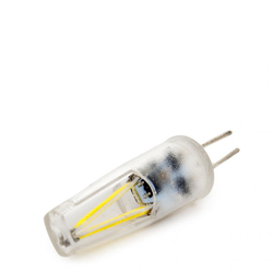 Lampadina a LED G4 COB Filamento Silicone 1,5W 130Lm 30.000H | Bianco Caldo (CA-G4-15W-FIL-SIL-CW) - GREENICE en oferta