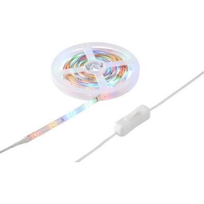 Kit completo striscia LED 1485028 Potenza: 5 W RGB - Renkforce