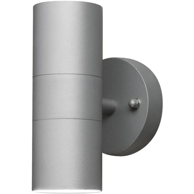 7571-300 Modena Lampada da parete, BxPxH 6x9x17 cm, 2 x 35 W, IP44, Colore Grigio - Konstsmide