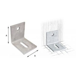 Aldeghi Luigi - PIASTRA ANG.REG.ZIN.FUOCO ART.755 MM.60X75X75 precio