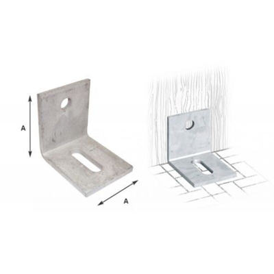 Aldeghi Luigi - PIASTRA ANG.REG.ZIN.FUOCO ART.755 MM.60X75X75