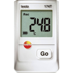 testo 174T Data logger temperatura -30 fino a +70 °C Calibrato di fabbrica senza certificato Misura: Temperatura en oferta