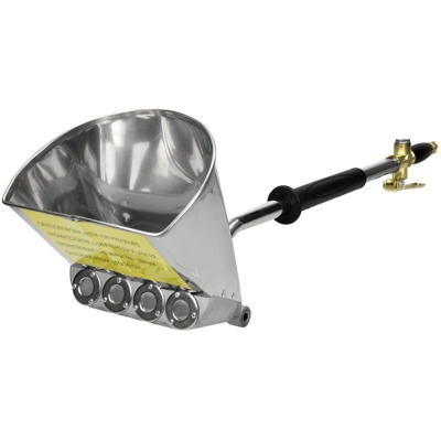 Spruzzatore per cemento stucco 86cm pistola a spruzzo cemento 4jet con coperchio - ECD GERMANY
