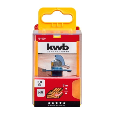 KWB Fresa a disco per scanalature HM, con gambo di serraggio - 754030
