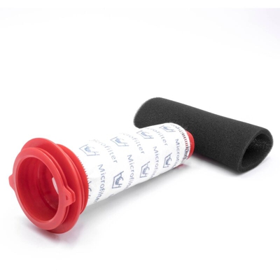 vhbw Set filtri compatibile con Bosch Athlet BBH5 BBH6 BCH5 BCH6 VCH6 SERIE sostituisce 00754176 & 00754175 - Filtro interno e filtro in schiuma