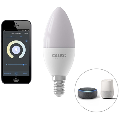 Calex Lampadina E14 LED 470lm 2200-4000K dimm Smart
