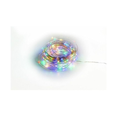 Filo di Luci Natale 180 Microled Multicolor Uso Esterno - GALILEO