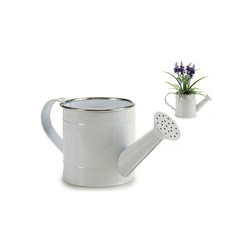 Annaffiatoio Bianco (11 x 11 x 24 cm) - IBERGARDEN precio