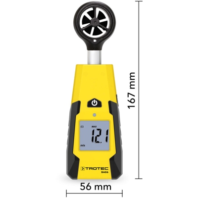 Trotec Anemometro a elica BA06