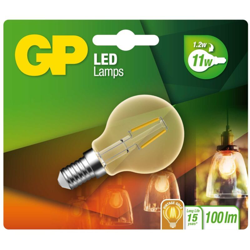Gp Batteries - GP Lighting Lampadina Led Mini Globus Oro E14 2W 25W características
