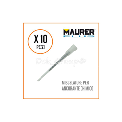 10 Pezzi Miscelatore Per Ancorante Chimico Maurer Plus - MAURER-PLUS precio