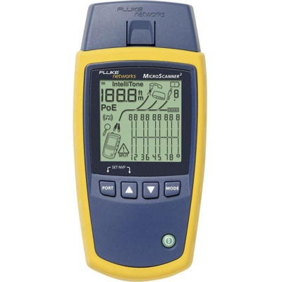Strumento tester prova cavi Fluke Networks MS2-100 Microscanner 2