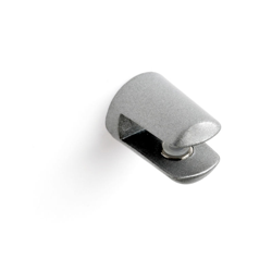 Reggimensola fisso per vetro, serie GLASS S, in Zama, Cromato Satinato. Marchio REI precio