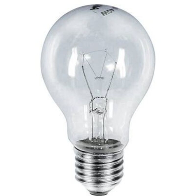 Lampada ad incandescenza AGL E27 klar stossfest 235V 60W NL23660K E27 Potenza: 60 W Trasparente - N.A.