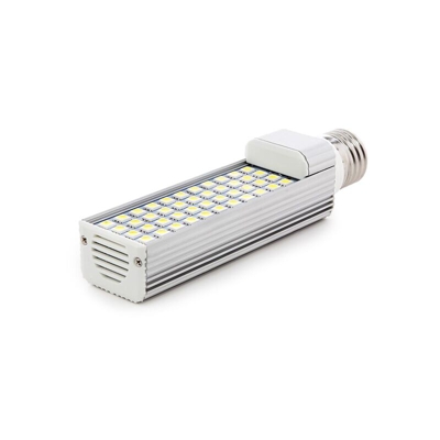 Lampadina a LED E27 40 LEDs SMD5050 8W 680Lm 30.000H | Bianco Caldo (CA-HLE27-8W-CW) - GREENICE