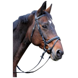 Briglie A Morso Classic In Pelle Nera Per Cob 326138 precio