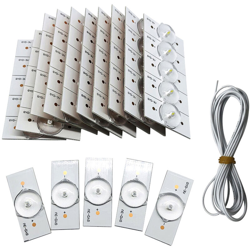 lampada perline retroilluminazione branello LCD lente LED con filo 3V 50PCS - ASUPERMALL características