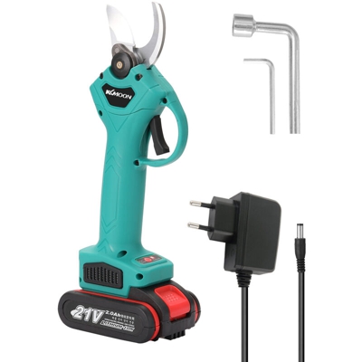 Potatore litio ricaricabile frutta albero forbici giardinaggio giardino rami blu wireless Strumenti di potatura, una carica elettrica, 220V UE
