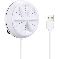 Portable dormitorio viaggio di lavanderia e modelli B bianchi Combo Mini ultrasuoni turbina lavanderia lavatrice - ASUPERMALL precio