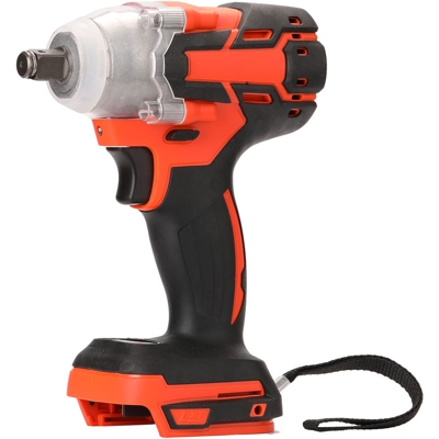 Brushless litio avvitatore elettrico avvitatore ad impulsi arancione ricaricabile fornito senza batteria senza spina - ASUPERMALL