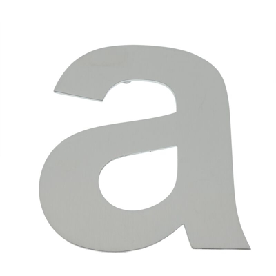 Lettera A 150 millimetri in acciaio inossidabile marcatura - Primematik