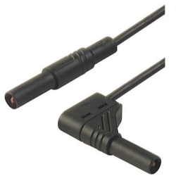 SKS Hirschmann MLS WG 100/1 sw Puntali di sicurezza [Spina a banana 4 mm - Spina a banana 4 mm] 1.00 m Nero características