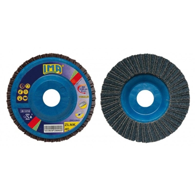 Disco Zirconio A Lamelle Mm.115 Gr.100 - Ima