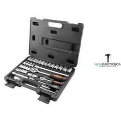 Serie chiavi a bussola esagonali 1/2 1/4 155339 wokin pz 39 !!boccole cricchetto precio