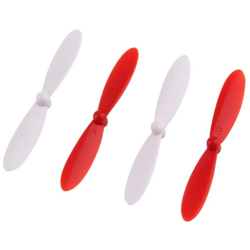 vhbw 4x Elica bianca rossa per drone multicottero quadricottero Jamara QCF 110 características