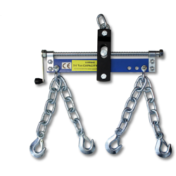 Bilanciere gruetta officina posizionatore gru sollevamento motore con ganci 750kg - WILTEC en oferta