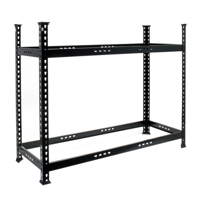 Scaffale portapneumatici 120x44x101cm 6-8 pneumatici 150 kg Portagomme - WILTEC