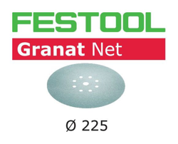 Festool Abrasivo a rete STF D225 P80 GR NET/25 Granat Net - 203312 precio