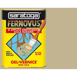Vernice Antiruggine in Gel Fernovus, Satinato Saratoga 750ml - Beige Satinato precio