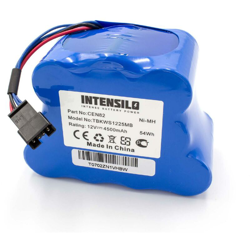 INTENSILO batteria sostituisce Ecovacs CEN82 per home cleaner (4500mAh, 12V, NiMH) precio
