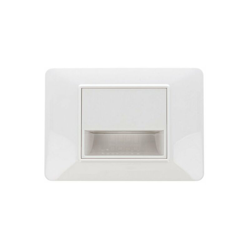 SANDASDON Segnapasso Led Bianco 220V 1,6W Freddo 6500K Per Cassette 503 Compatibile Vimar Plana características