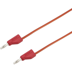 VOLTCRAFT MSB-300 Cavo di misura [Spina a banana 4 mm - Spina a banana 4 mm] 25.00 cm Rosso en oferta