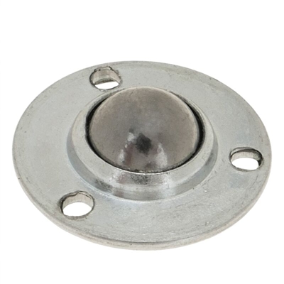 PrimeMatik - Rotelle a sfera in metallo da 12 mm per ante e mobili