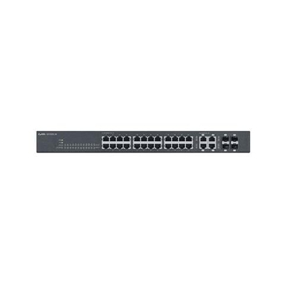 SWITCH ZYXEL GS1920-24-EU0101F 24P Gigabit + 4P Dual Personality, IPv6, VLAN, Rack 19'' Gar. a vita